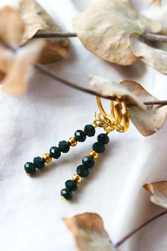 Emerald Glow Earrings